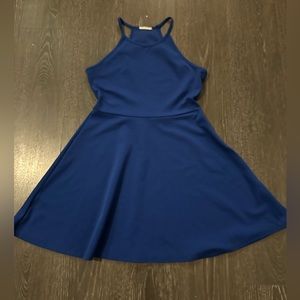 Royal blue dress
